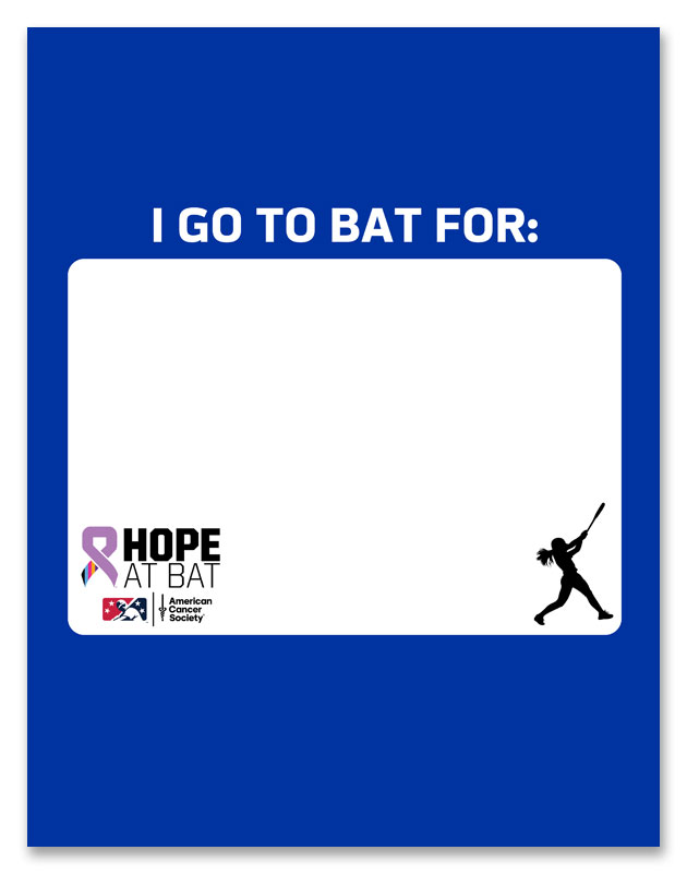 I Play For Card - Softball