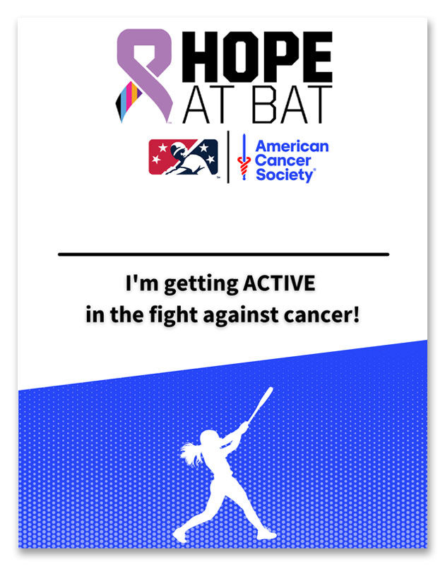 Wall of Hope Cards - Softball