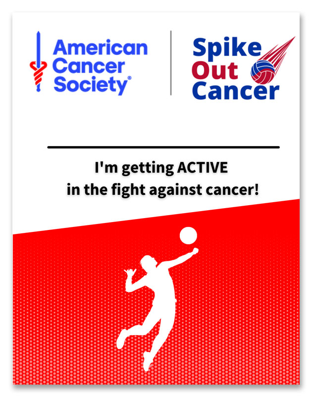 Wall of Hope Cards - Volleyball
