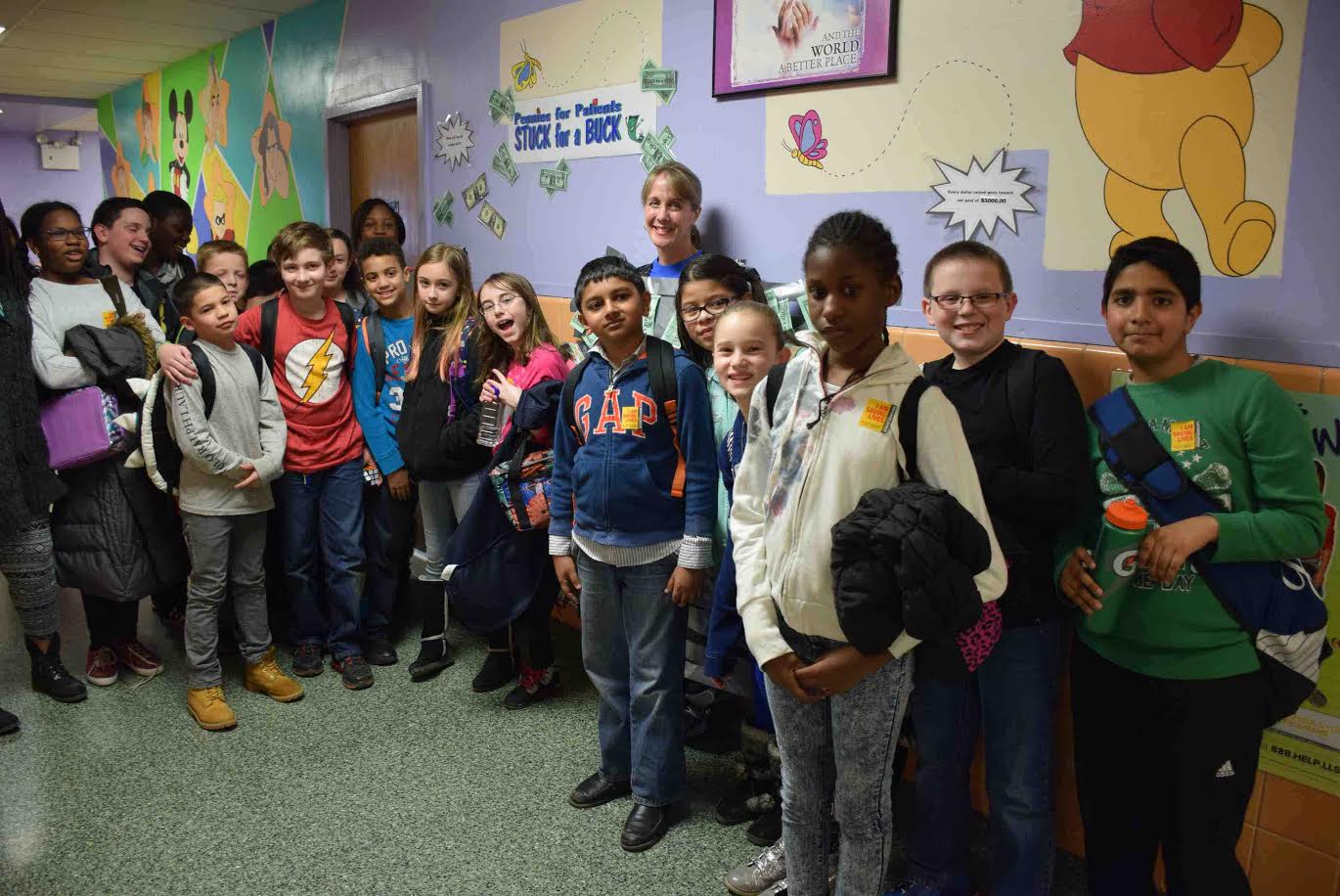 Belmont Piles Up Pennies And Sets School Record Team Up 4 Community