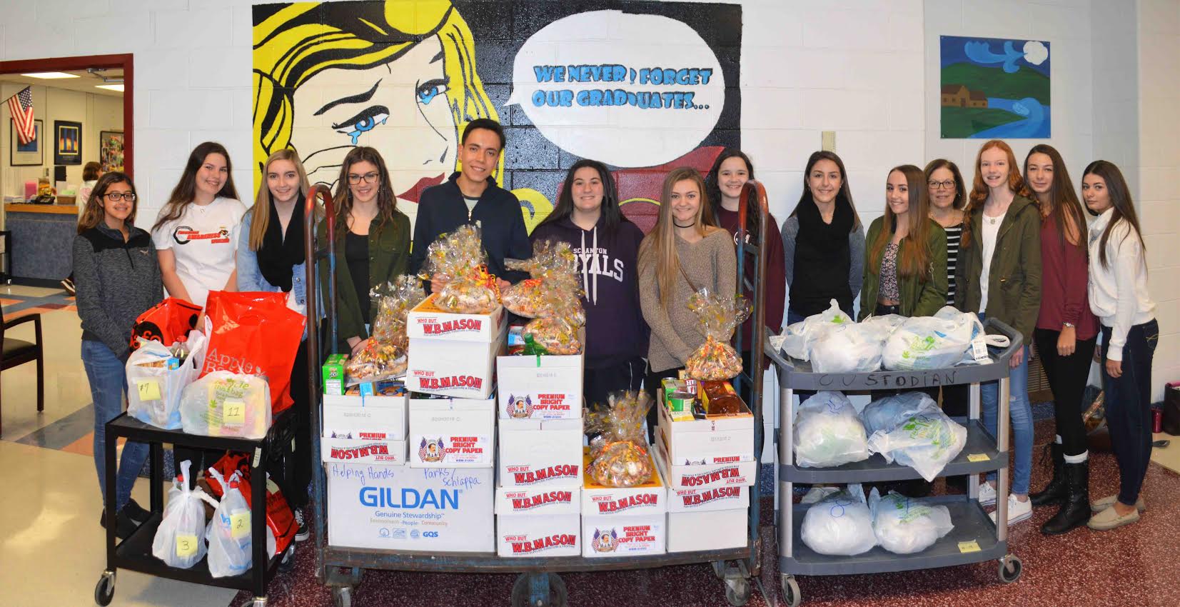 School District celebrates Thanksgiving Team Up 4 Community