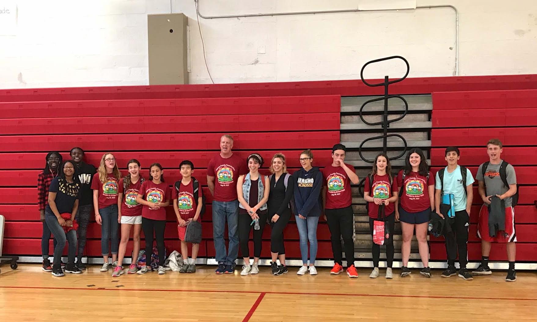 Floral Park Students Lend A Hand Team Up 4 Community