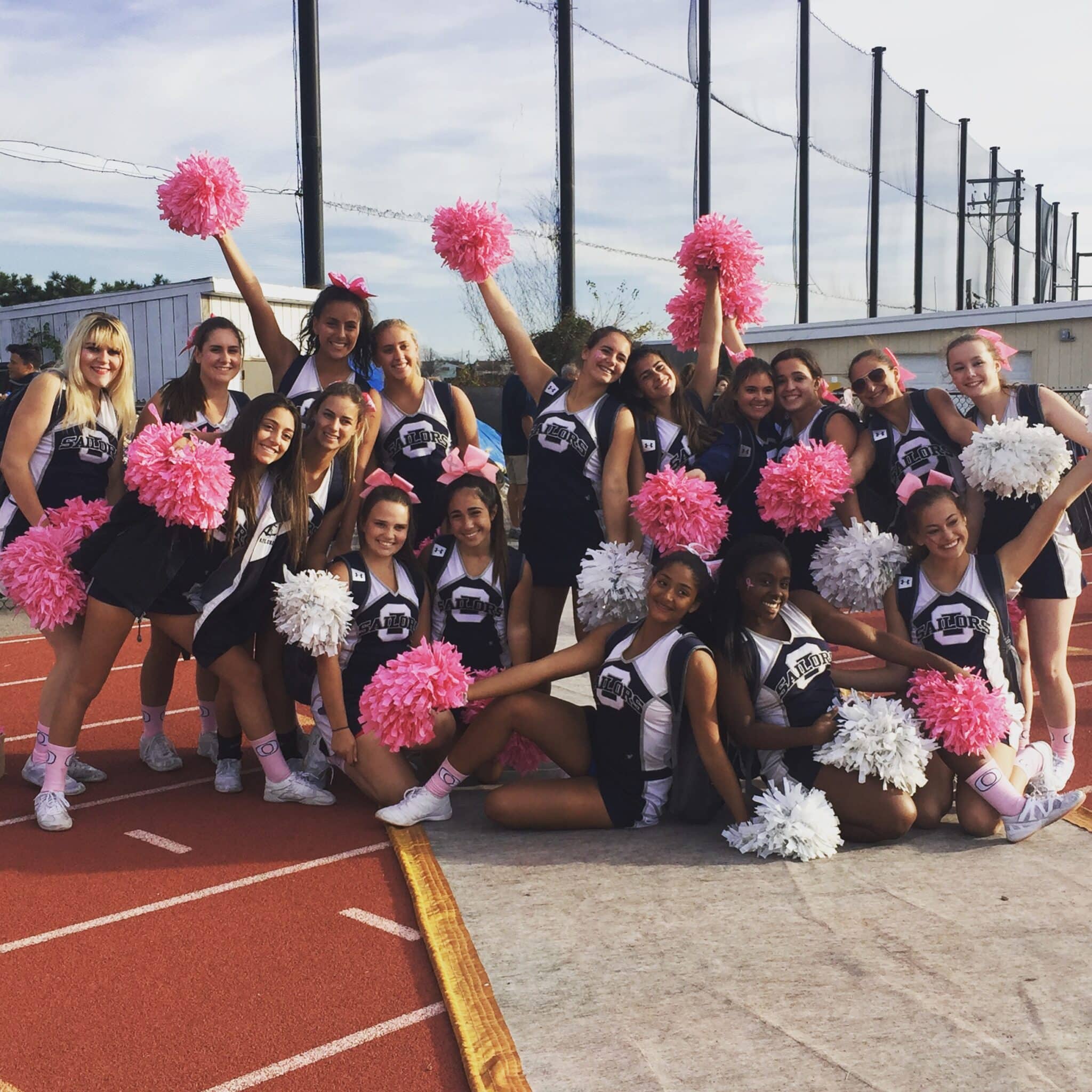 Oceanside Cheerleaders are Making Strides Against Breast Cancer Team