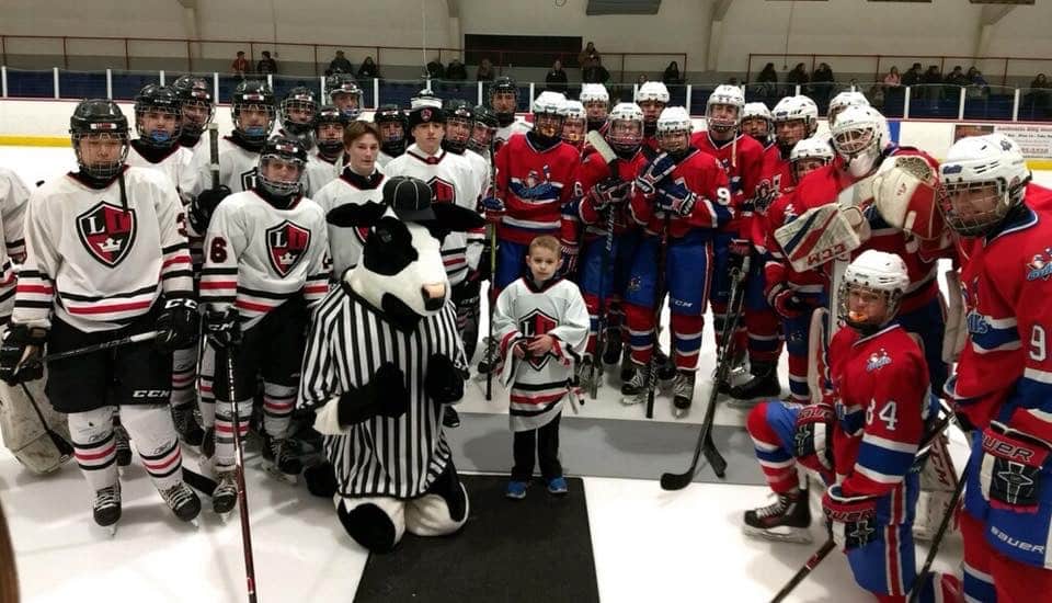 LI Royals 14U hockey team hosts MakeaWish Team Up 4 Community