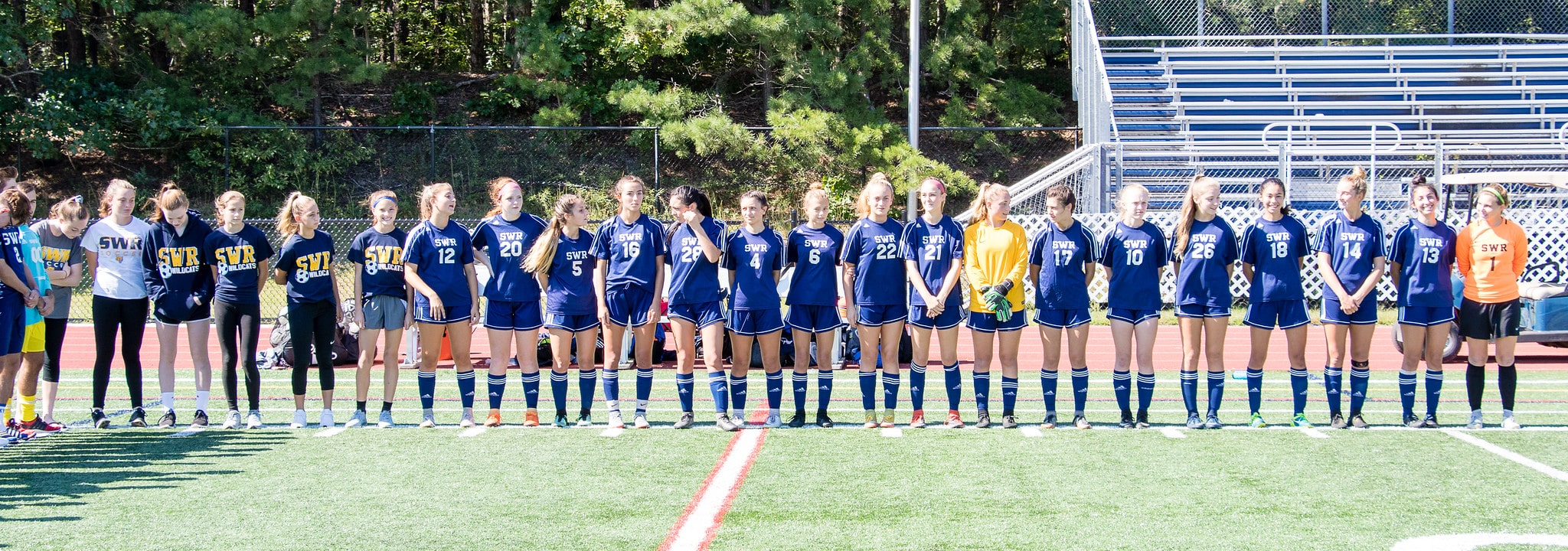 SWR Boys and Girls varsity soccer teams hosted a fundraiser for the