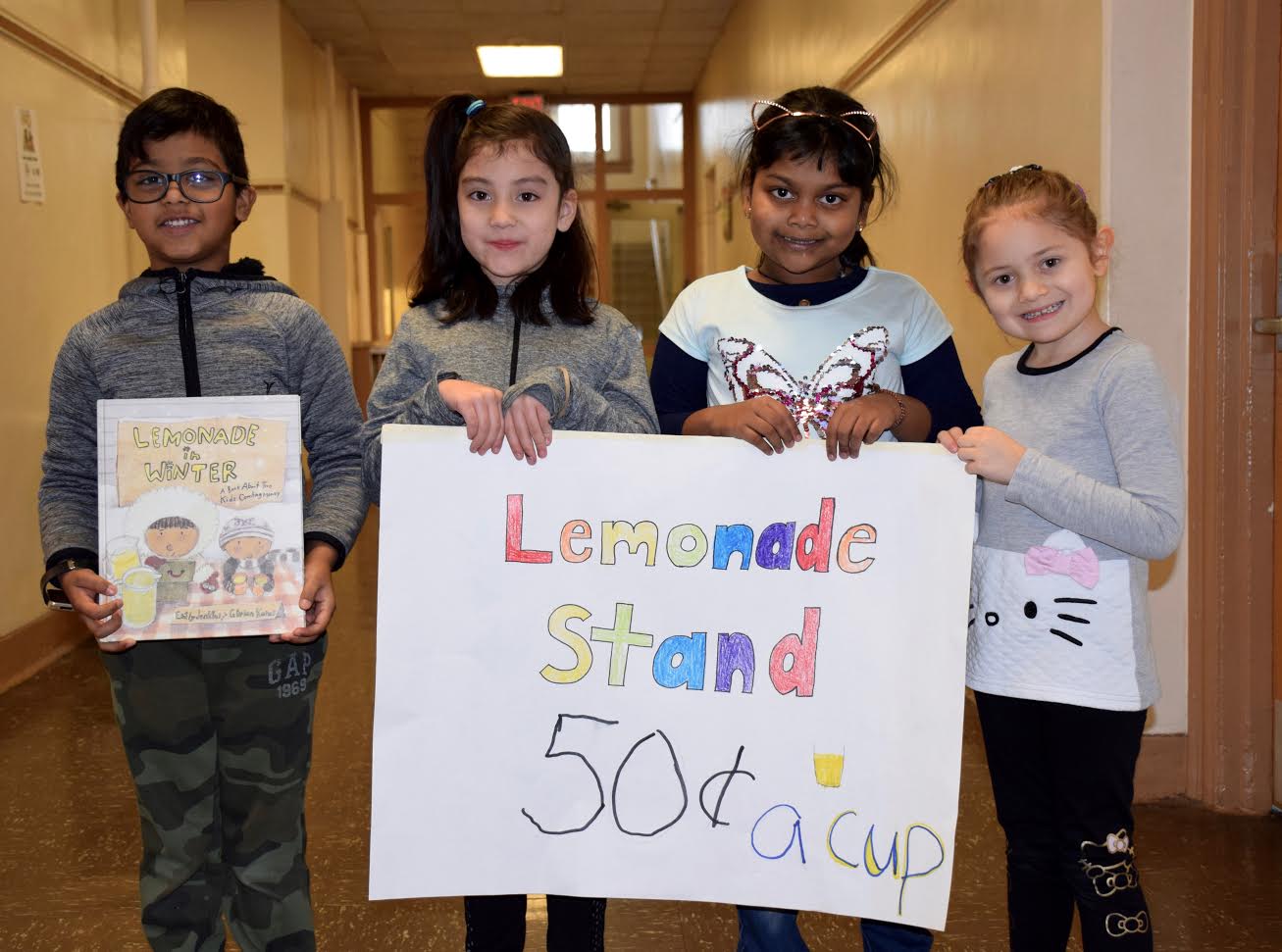 Lemonade turns to donations at Covert Avenue Team Up 4 Community