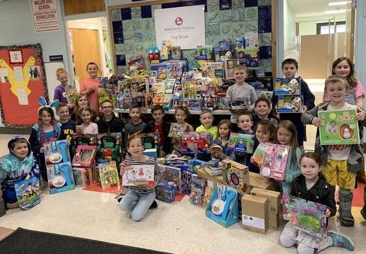 Miller Avenue School Student Council delivers smiles and gifts to ...