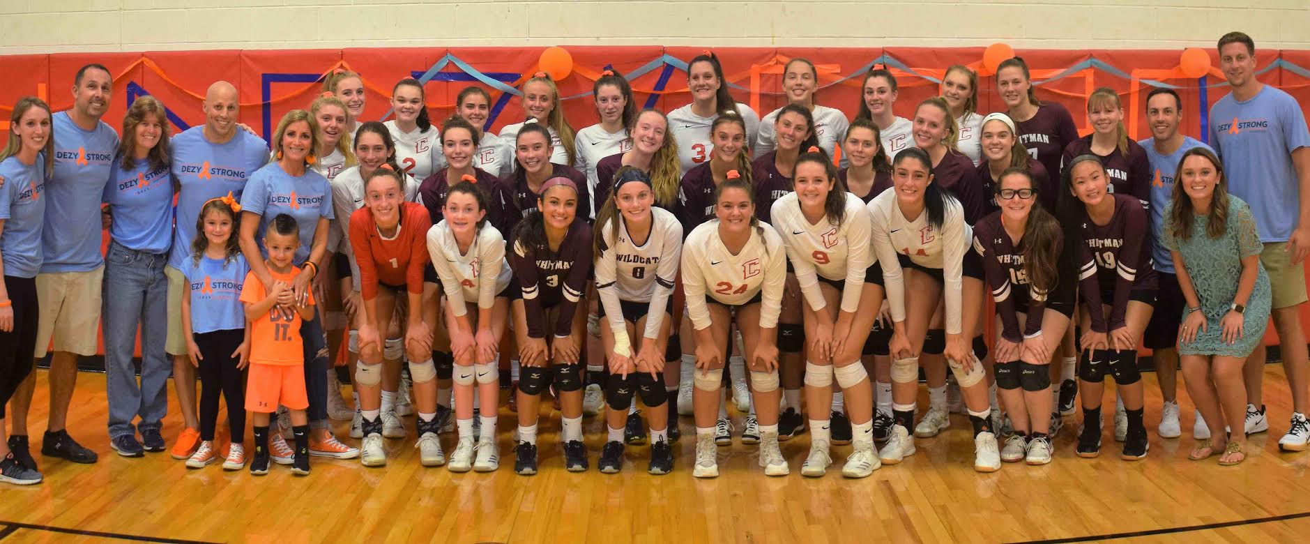 HS volleyball program supports cancer research Team Up 4