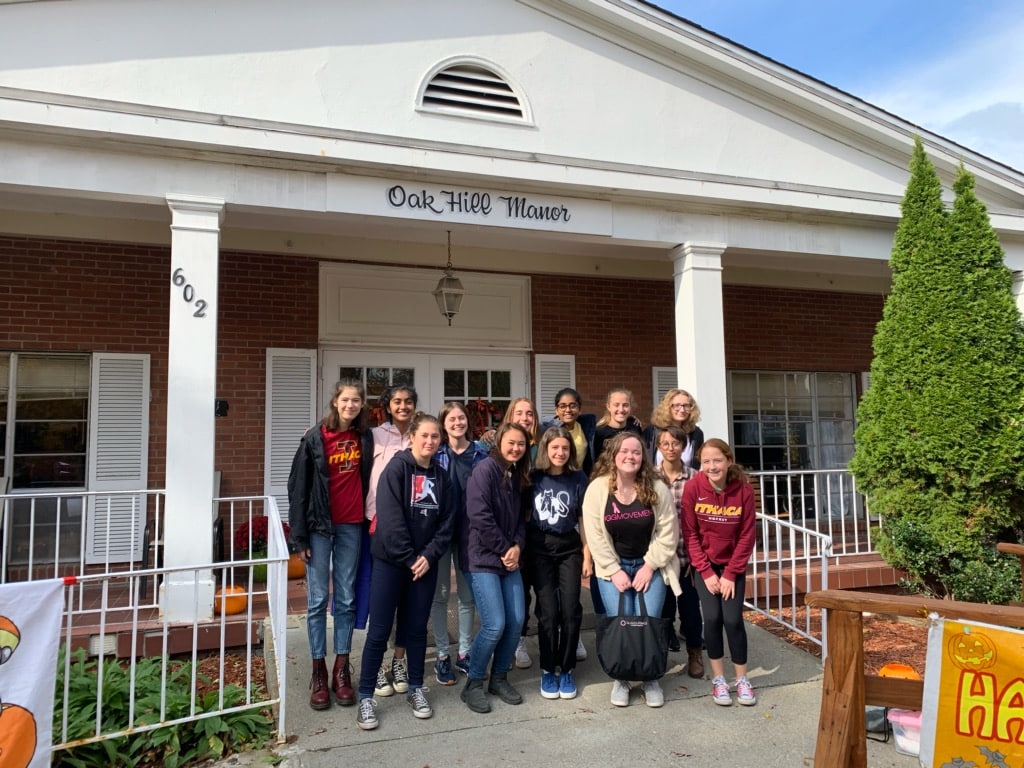 Glamour gals at Oak Hill Manor Team Up 4 Community