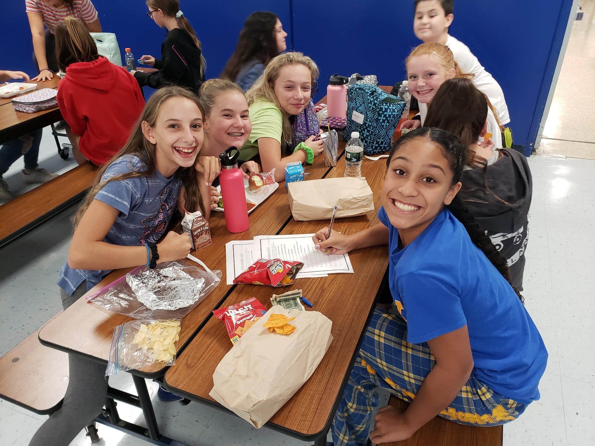 West Islip middle schoolers make connections with Start With Hello
