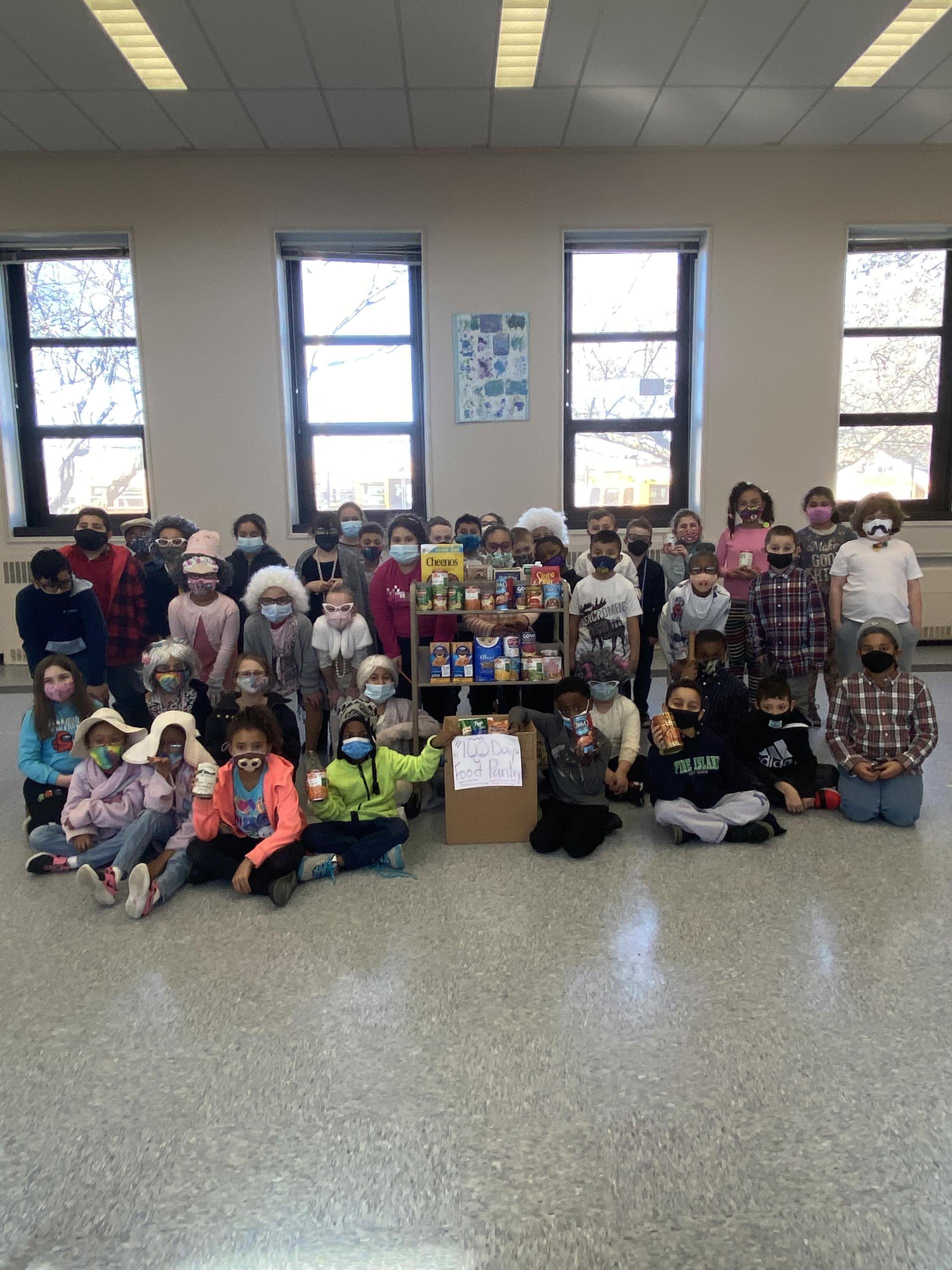 Woods Road Elementary students donate to Caring Closets Team Up 4