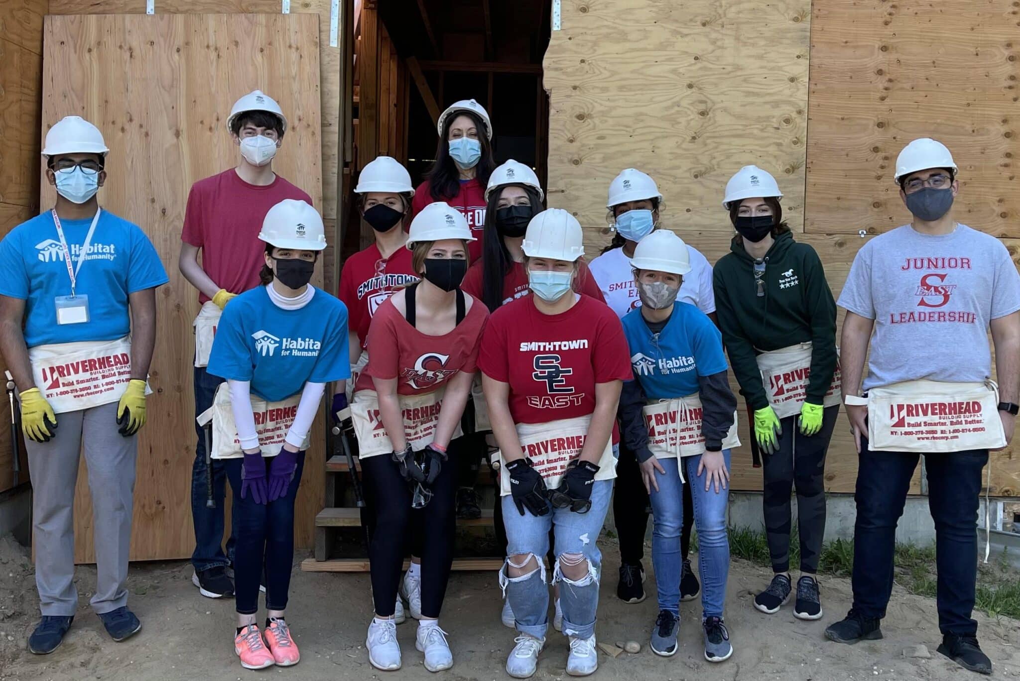 Smithtown HS East Habitat Club heads back to building Team Up 4 Community