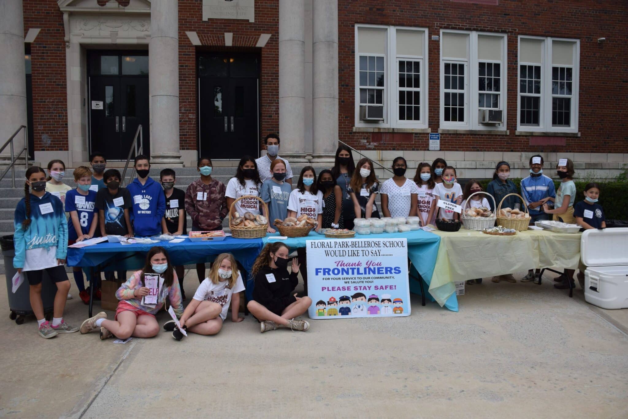 Floral ParkBellerose School hosts breakfast for community workers