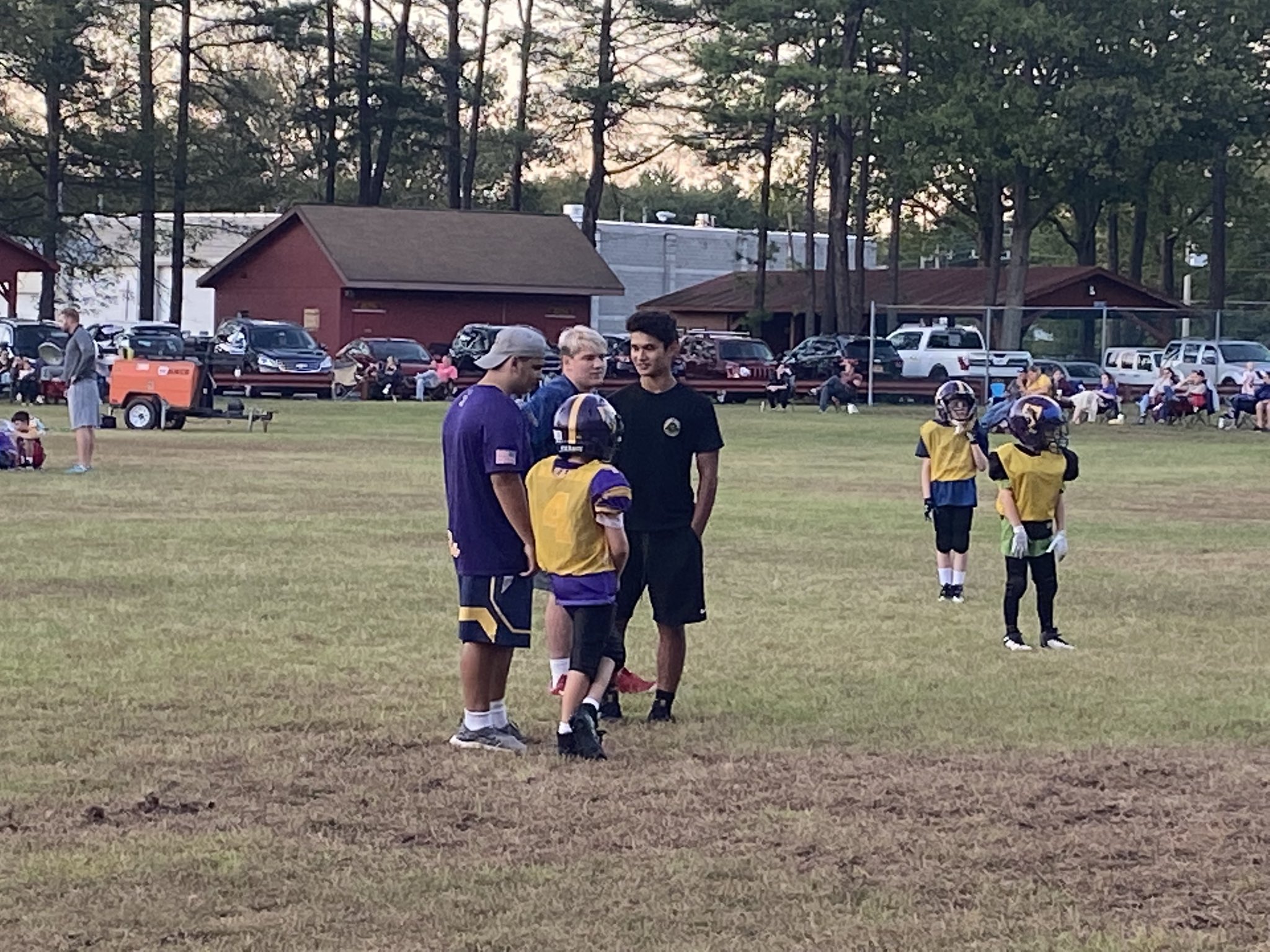 Varsity Players help out with the next generation of Ballston Spa