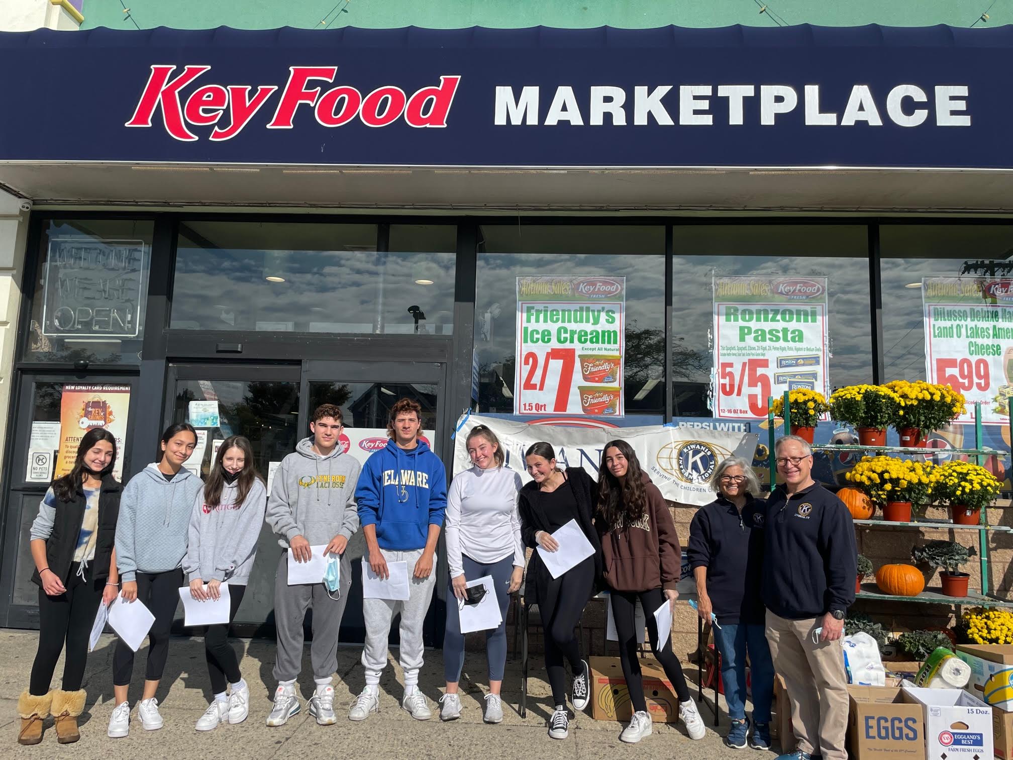 Lynbrook High School Key Club leads through service Team Up 4 Community