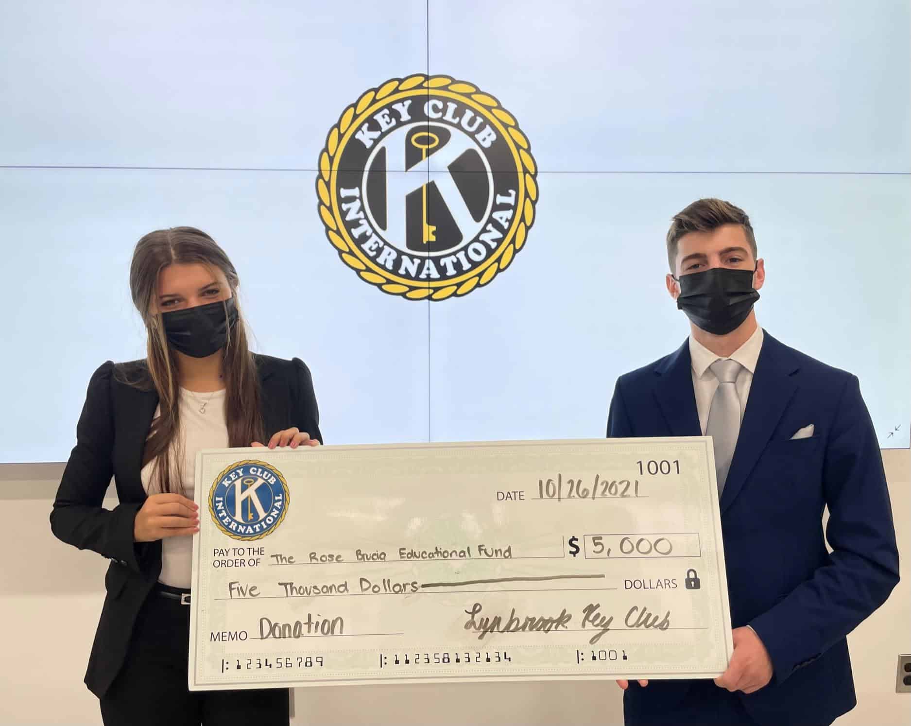 Lynbrook High School Key Club leads through service Team Up 4 Community