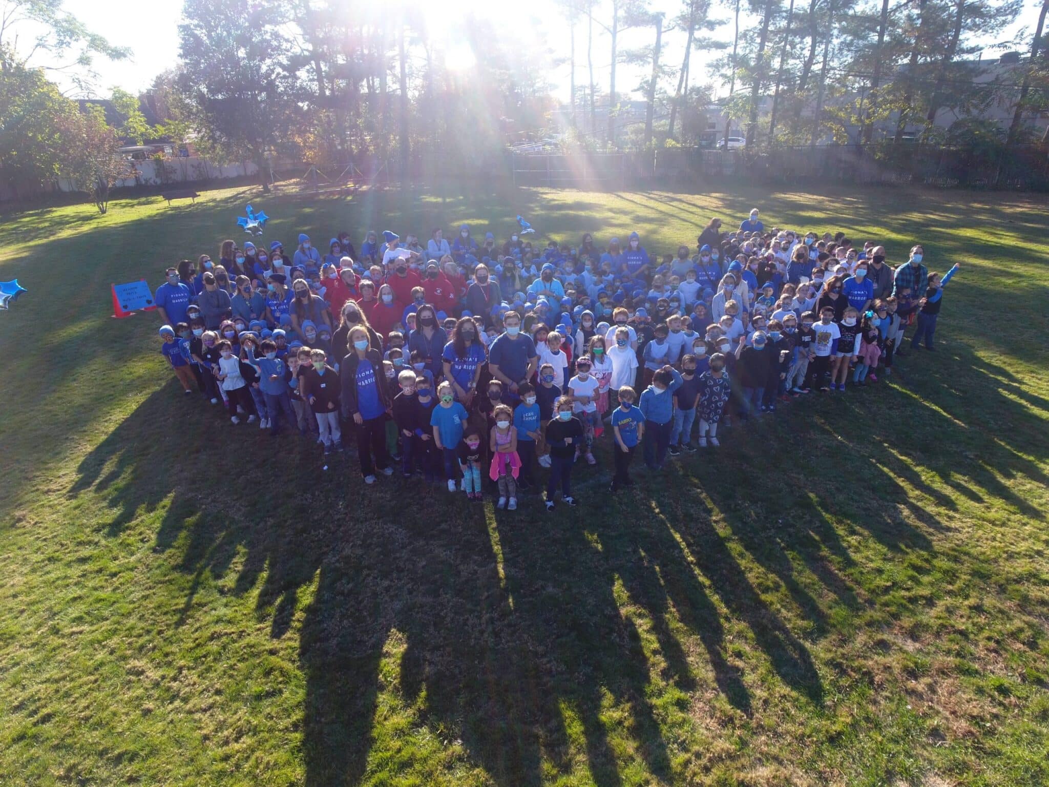 Mineola UFSD shows support for diabetes awareness Team Up 4 Community