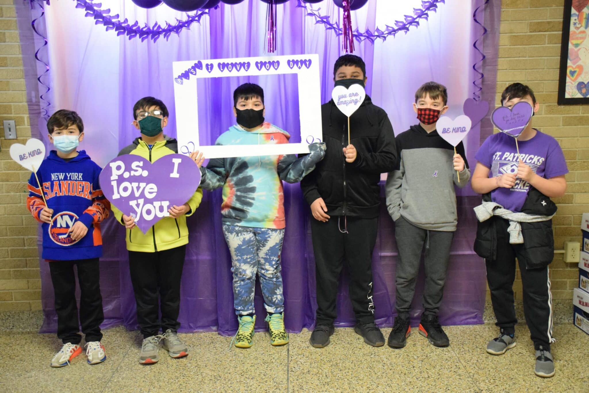 Sachem students spread kindness through participation in P.S. I Love