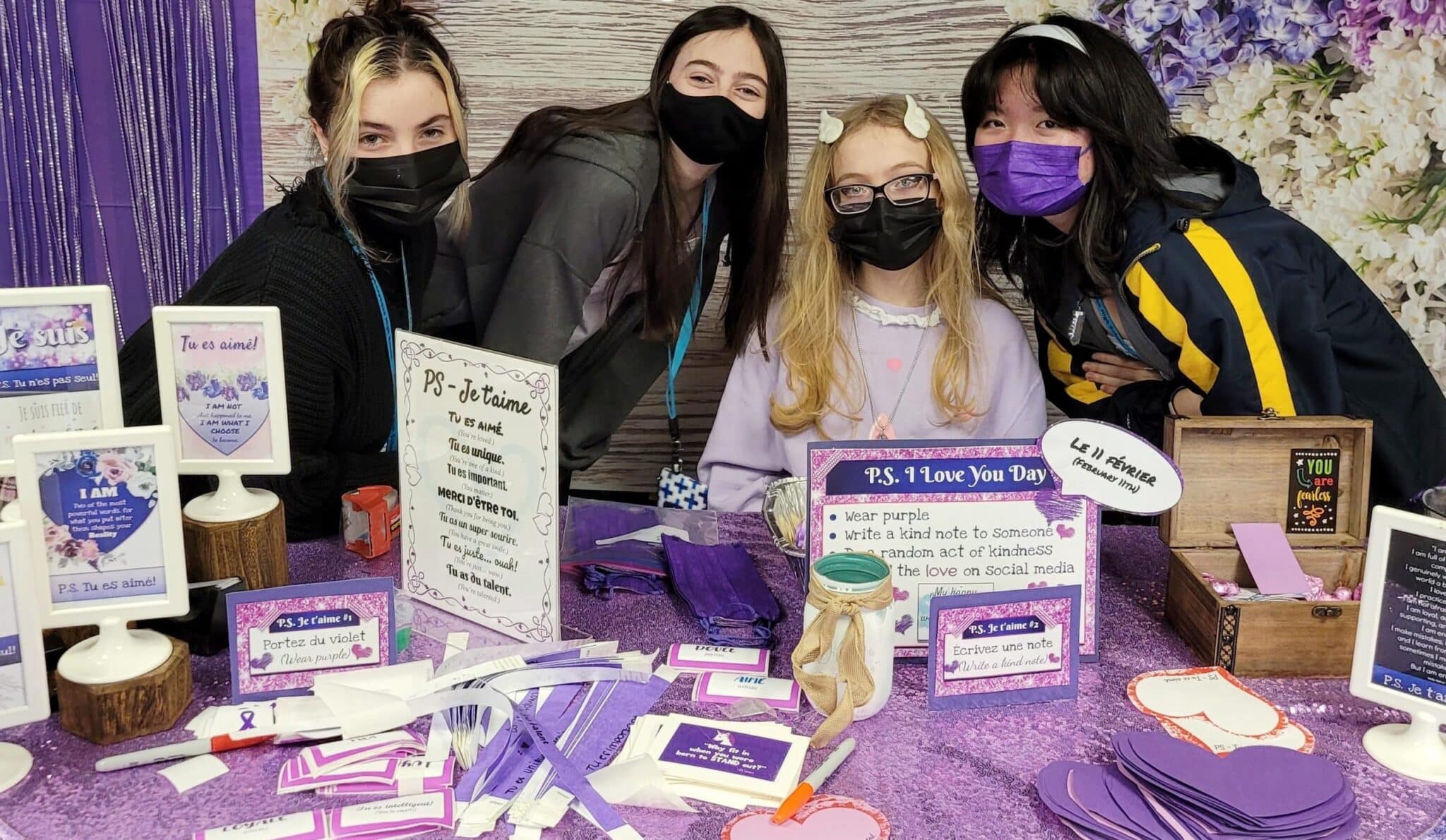 Spreading the love at Massapequa High School Team Up 4 Community