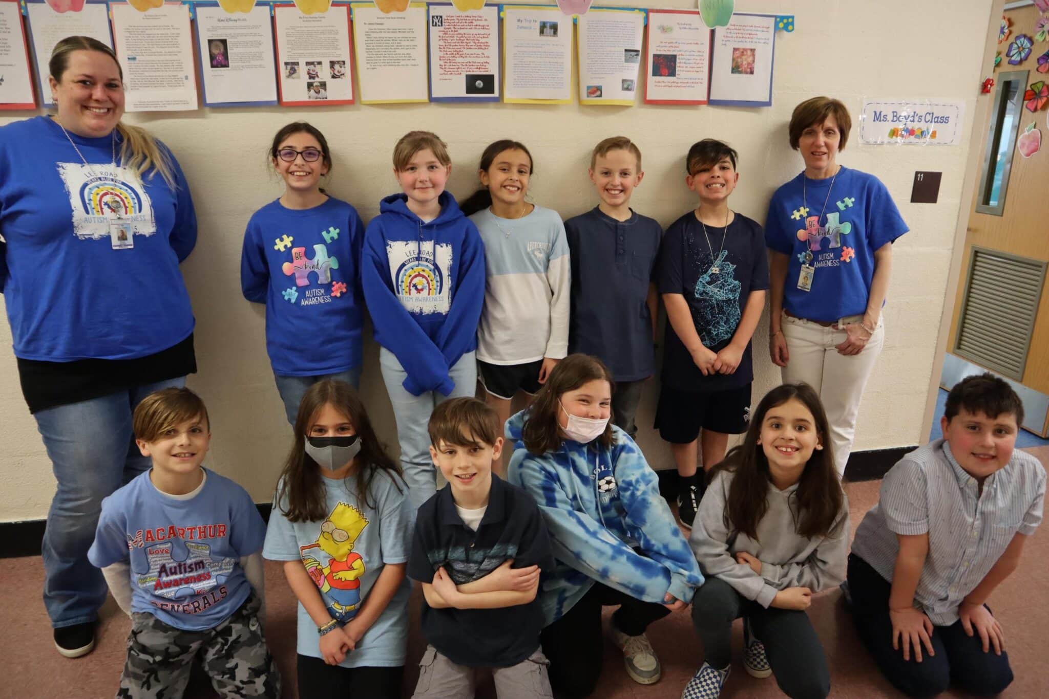 Lee Road students spread Autism awareness Team Up 4 Community