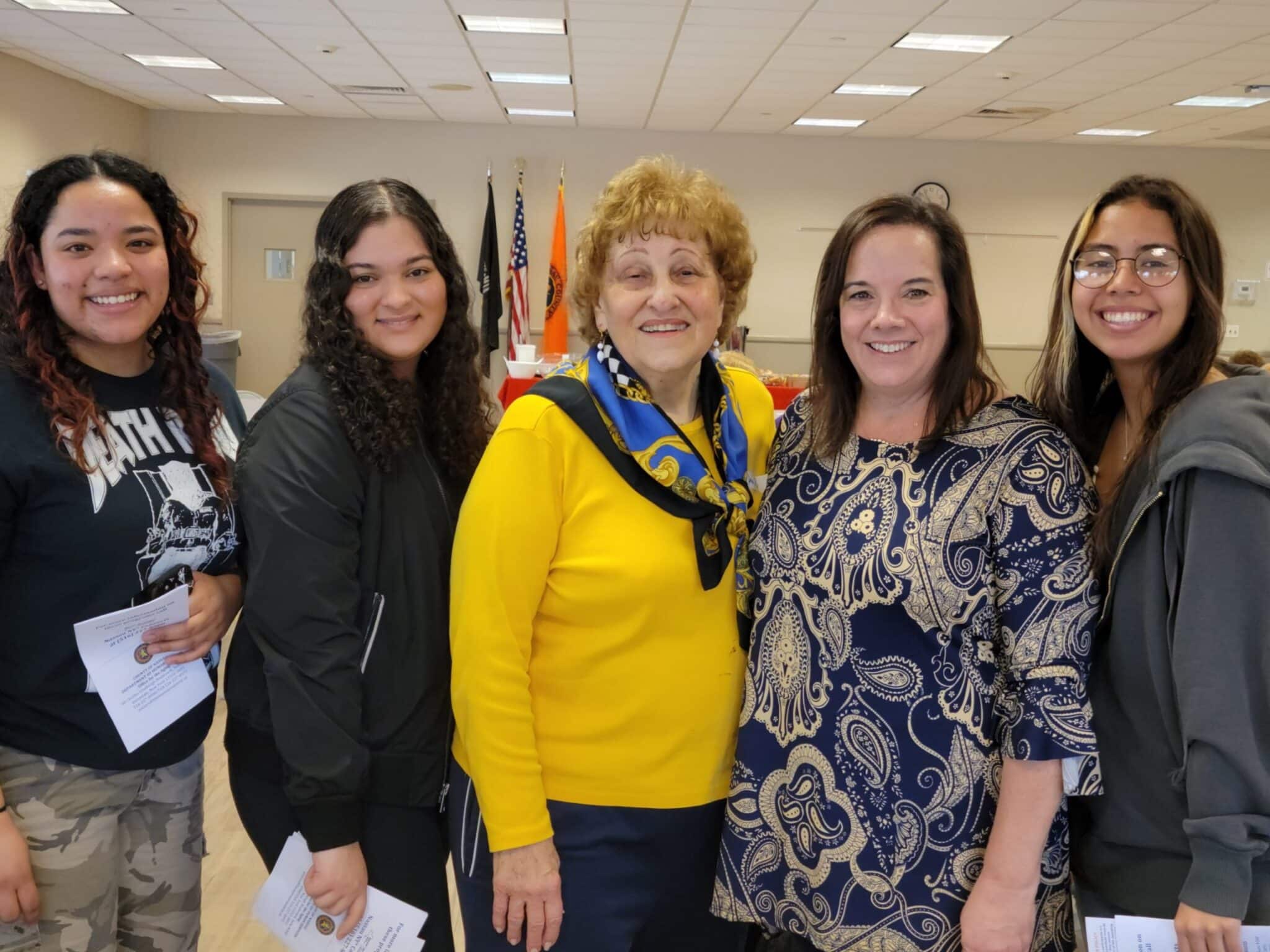 Bethpage High School’s Honor Society aids local senior citizens Team