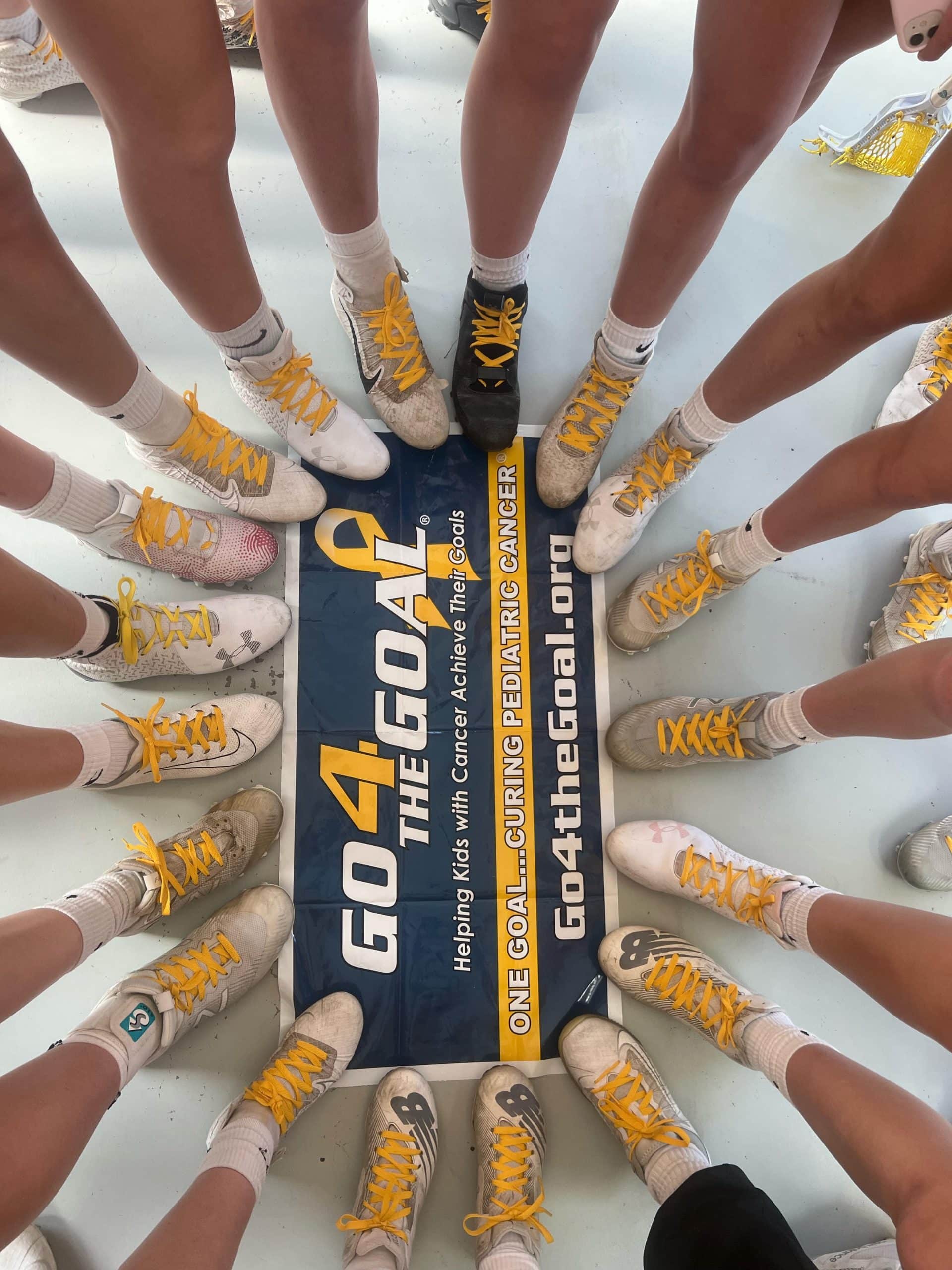 BHBL girls varsity lacrosse team raise awareness for pediatric cancer