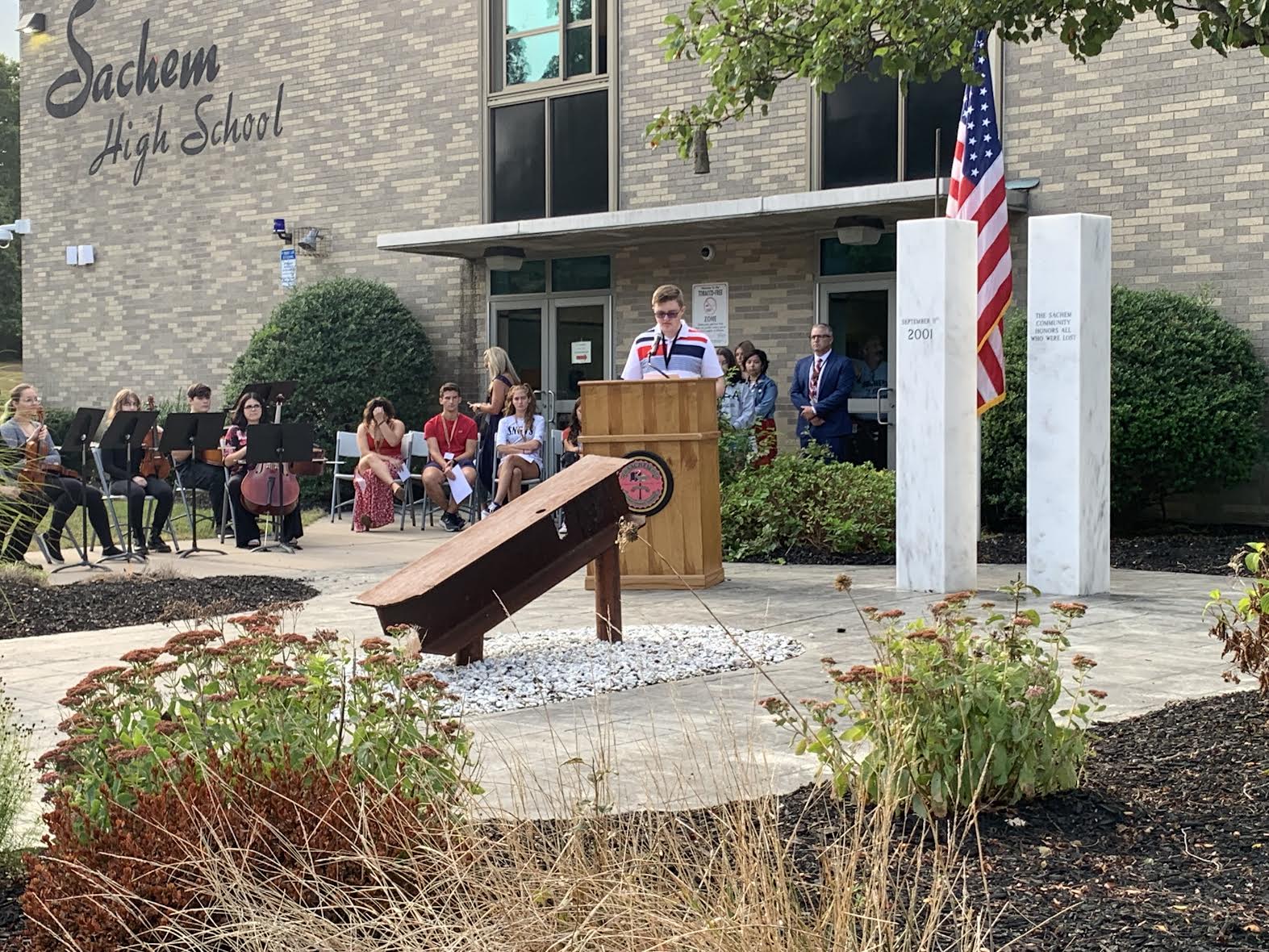 Honoring Patriot Day in Sachem Team Up 4 Community