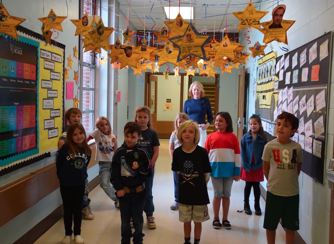 BayportBlue Point Elementary honors veterans Team Up 4 Community