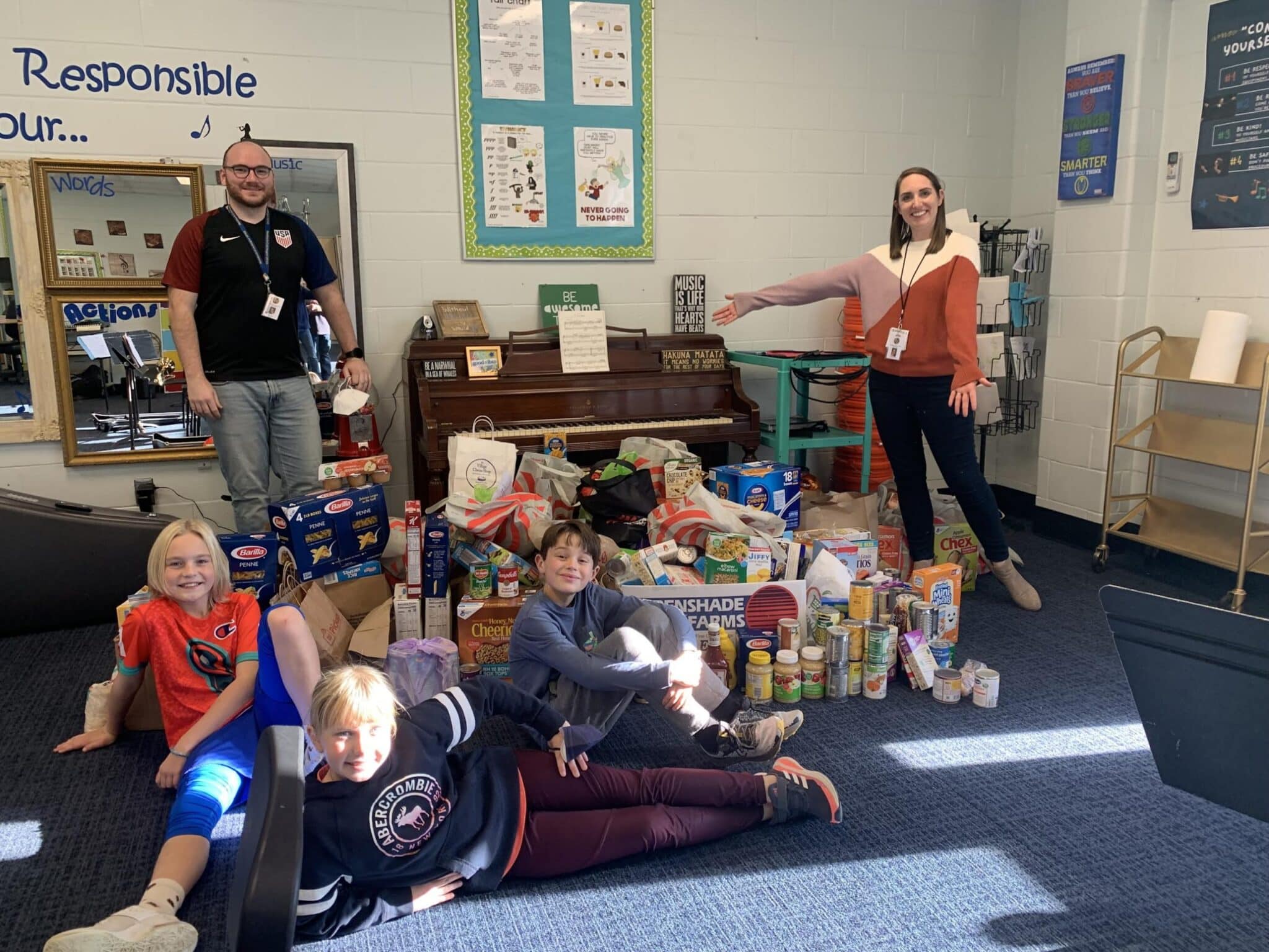 Freeport students embrace the season of giving back Team Up 4 Community