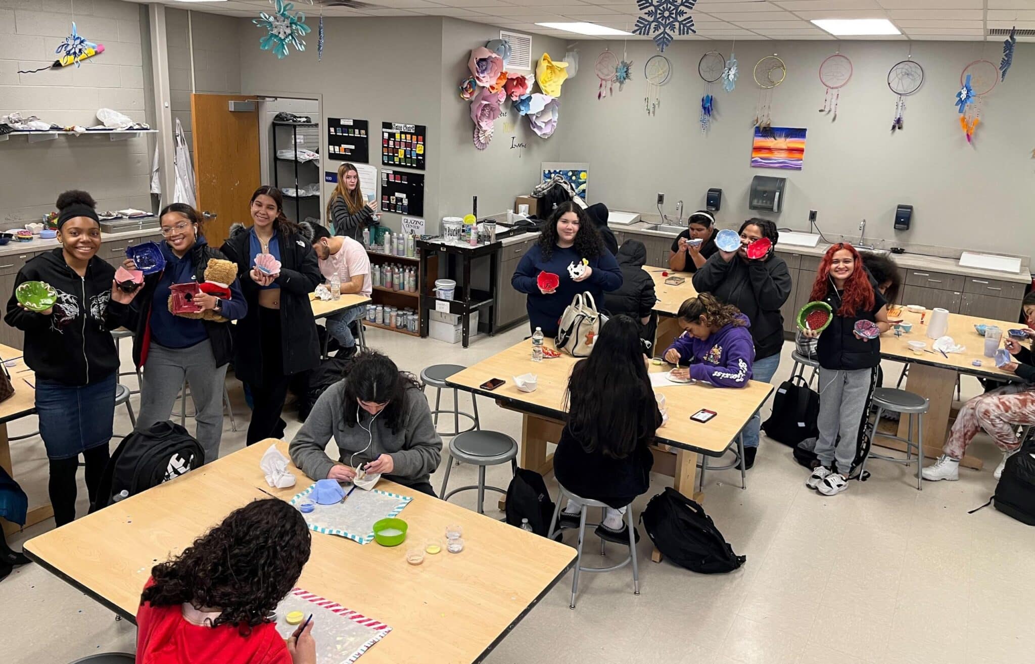 Empty bowls fill Copiague food pantry Team Up 4 Community