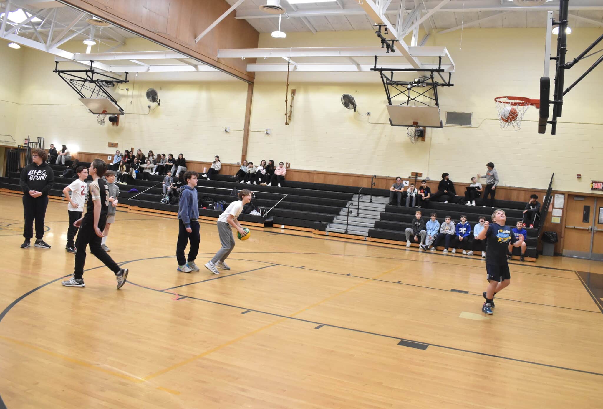 Wantagh students make buckets, raise bucks for heart health Team