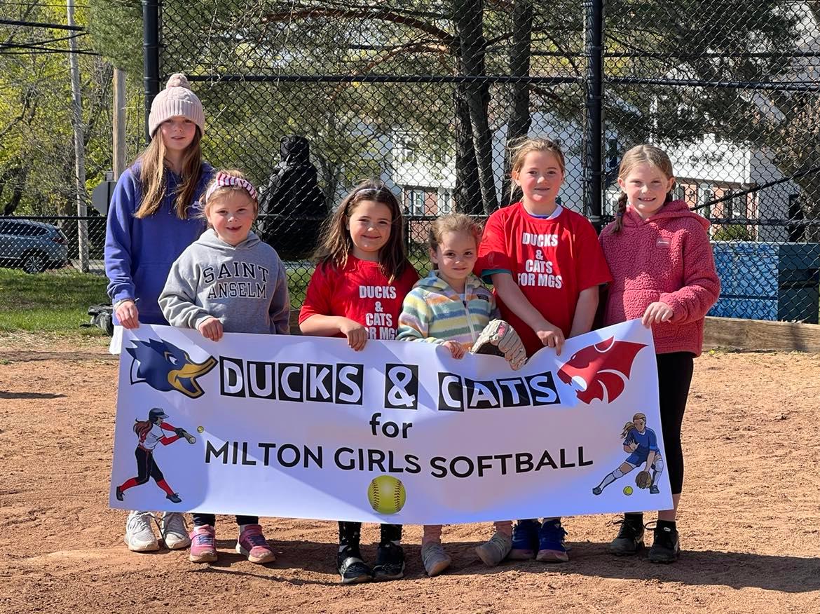 Fontbonne Varsity Softball Teams Up with Milton High School Softball to