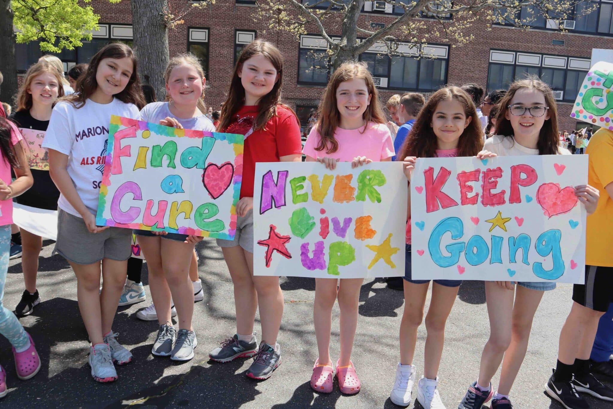 Lynbrook Schools cheer on ALS Ride for Life’s quest for a cure Team
