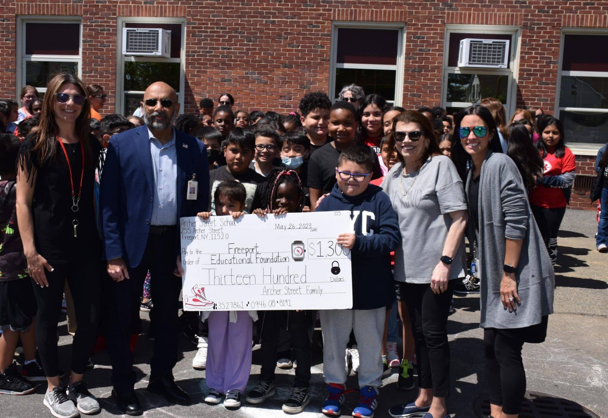 Archer Street students exercise for a good cause Team Up 4 Community