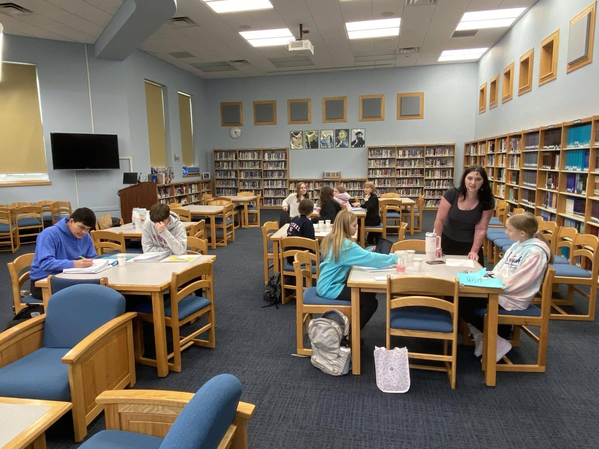 Mattituck High School students helping others Team Up 4 Community