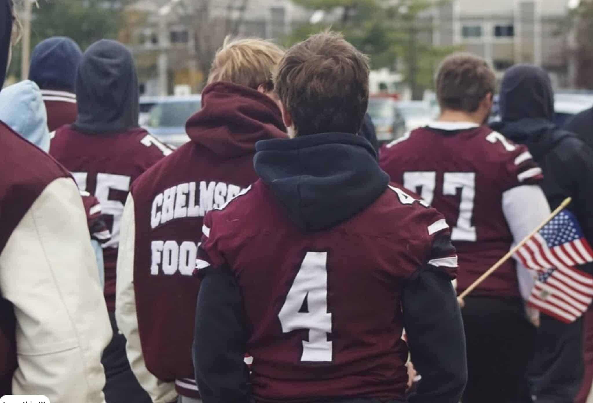 Football Team Reflection Chelmsford Football Honors Veterans Through Annual Walk of Reflection ...